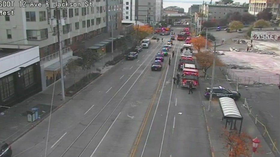 An investigation is underway after a multiple people were stabbed in Seattle’s Chinatown-International District Friday afternoon. Authorities say the incident occurred near the corner of 12th Ave. S and S Jackson St., about two blocks south of Bailey Gatzert Elementary School. FOX 13 has reached out to the Seattle Police Department for more details and are waiting for additional information.
The circumstances leading up to the stabbings are not known at this time. This Friday incident comes after three seperate stabbings were reported in the same neighborhood in less than 24 hours.
