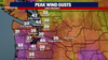Seattle to see calmer winds Thursday afternoon, but more mountain snow