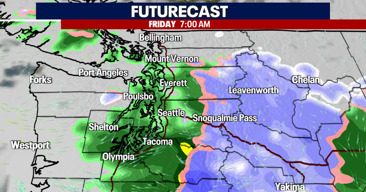 More rain and mountain snow Friday | FOX 13 Seattle