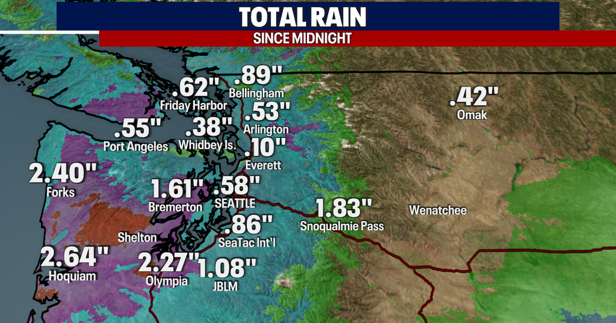 Lowland wind and rain with mountain freezing rain | FOX 13 Seattle