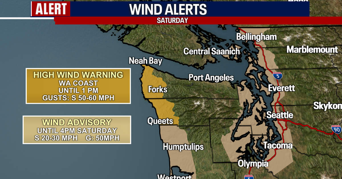 Strong wind and mountain snow expected Saturday | FOX 13 Seattle