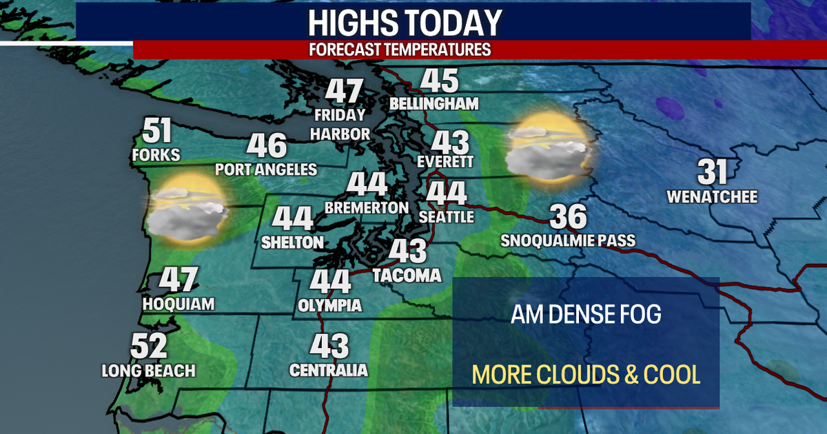Dry weather continues through Wednesday | FOX 13 Seattle