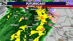 Seattle weather: Soggy Saturday and mountain snow