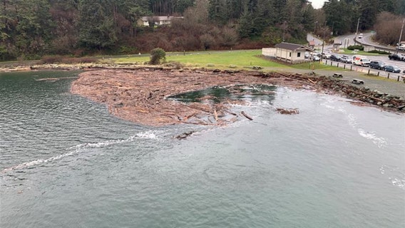 Logjams causing delays at Washington ferry terminal