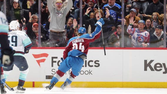 Joel Kiviranta scores hat trick as Seattle Kraken fall 5-2 to Avalanche