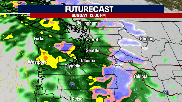 Seattle weather: Soggy end to weekend, with another rainy holiday system