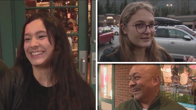 Mild weather helped last minute shoppers get Christmas in the bag