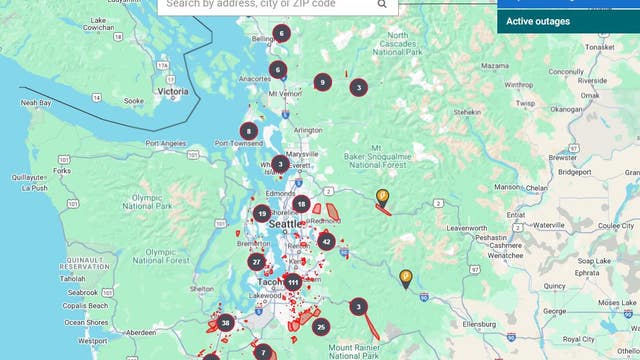 Strong winds in western WA leave nearly 54K without power