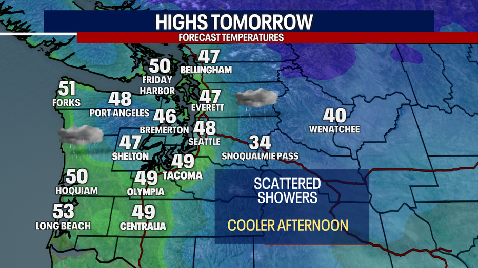 Tomorrow's Highs