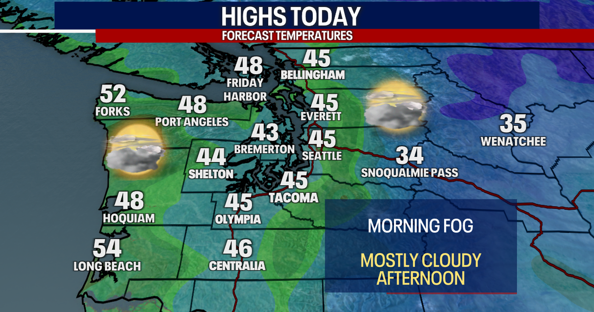 Mainly dry weather ahead this week in Seattle | FOX 13 Seattle
