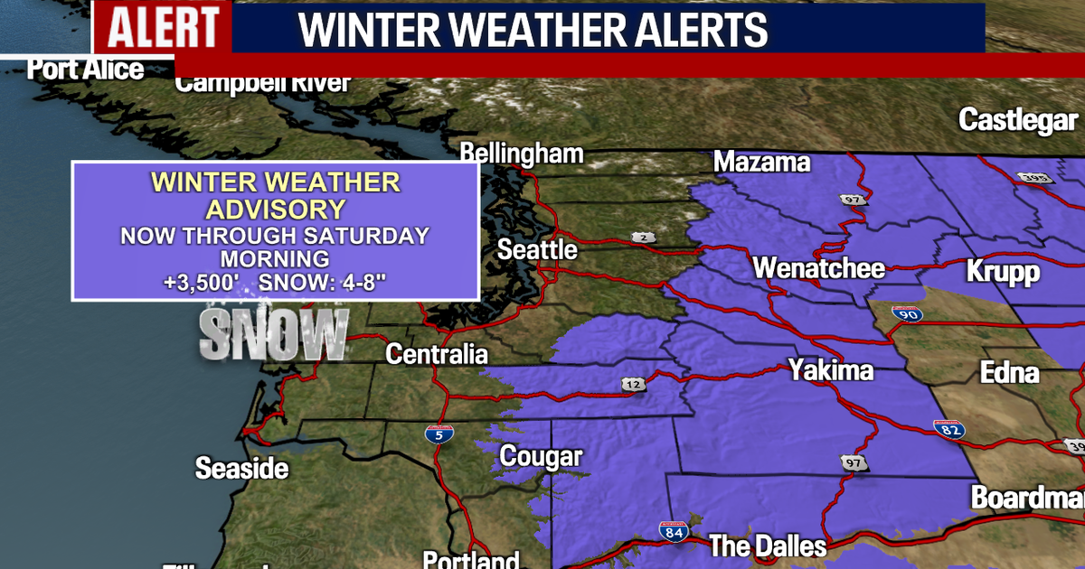 Seattle weather: Rain, mountain snow the next 2 days | FOX 13 Seattle