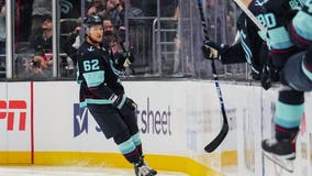 Brandon Montour scores twice as Seattle Kraken beat Sharks 6-2
