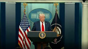 President Trump's response to the plane crash in Washington, DC