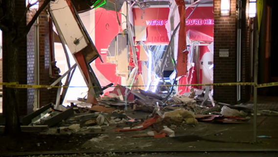 Suspects use stolen forklift in Seattle ATM theft