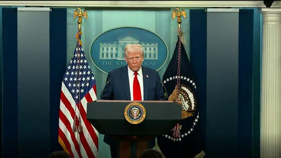 President Trump's response to the plane crash in Washington, DC