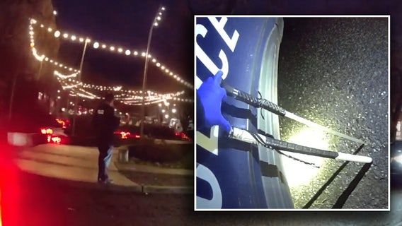 Seattle man accused of attacking man with sword, fleeing on stunt bike