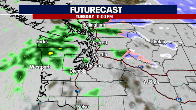 Seattle Weather: Light showers Wednesday with more weekend sunshine