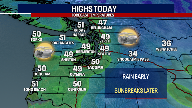 Seattle weather: Another long dry stretch begins this weekend