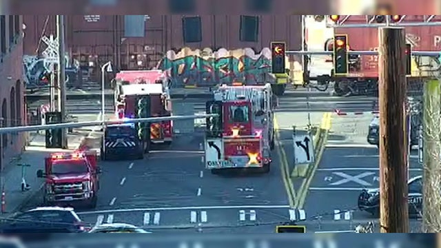 Man hit, killed by freight train on Seattle Waterfront