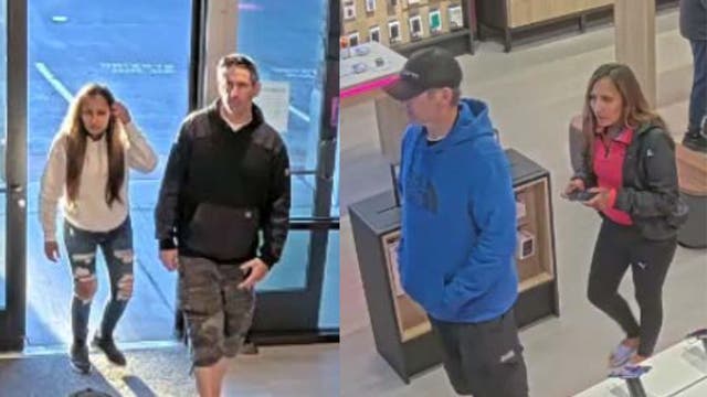 Bonney Lake police seek help in locating suspects in $72K WA theft ring