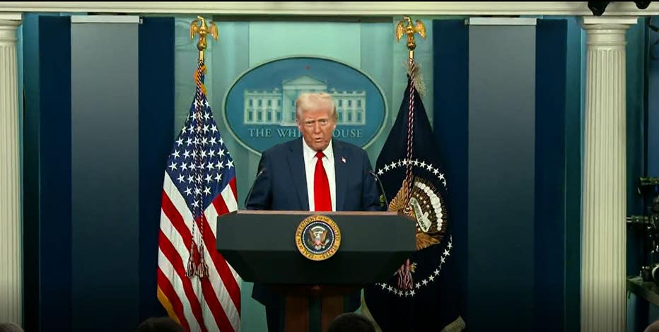 President Trump's response to the plane crash in Washington, DC