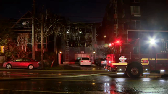 Crews extinguish 2-alarm apartment fire in Seattle's Capitol Hill neighborhood