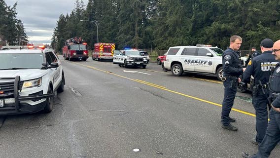 4 arrested following car jacking, crash, chase in Spanaway, WA