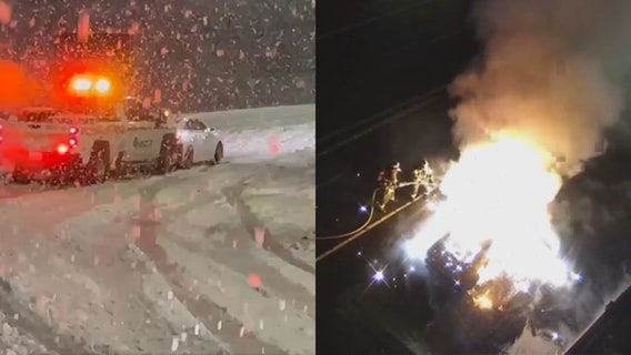 LIVE UPDATES: Snowfall, crashes impacting road conditions in western WA