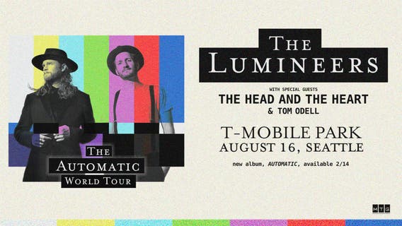 The Lumineers to perform at T-Mobile Park this summer