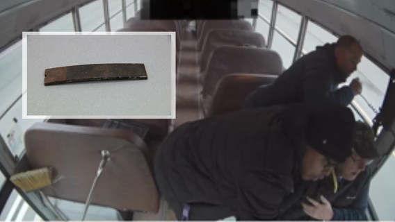 Metal bar flies through windshield, hitting WA school bus driver in the chest