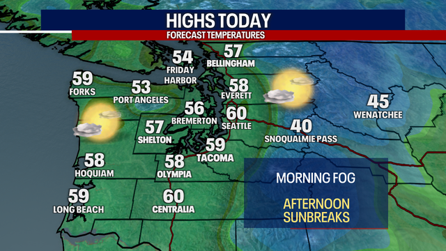 Seattle weather: Warmest day of 2025 in Seattle so far