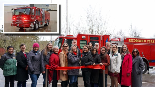 First electric fire truck in WA unveiled in Redmond