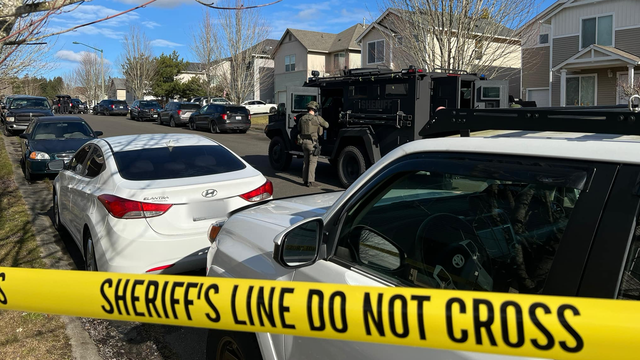 Armed suspect arrested after barricading in Thurston County, WA home
