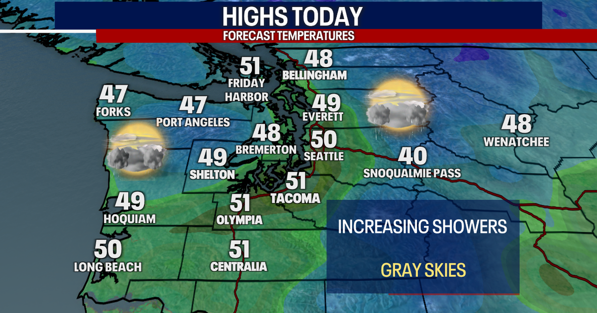 More rain, mountain snow ahead for western WA | FOX 13 Seattle