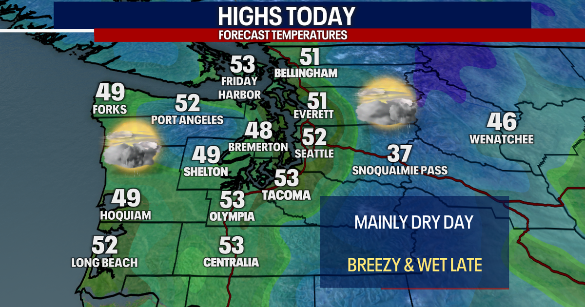 Widespread rain returns Wednesday night in Seattle | FOX 13 Seattle