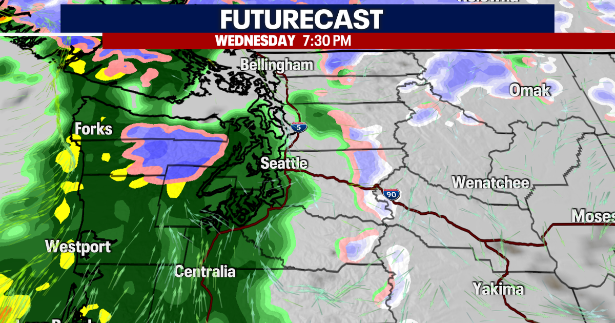 Breezy and wet Wednesday ahead | FOX 13 Seattle