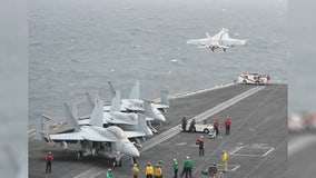 US Navy aircraft crash in South China Sea; USS Nimitz returns to WA