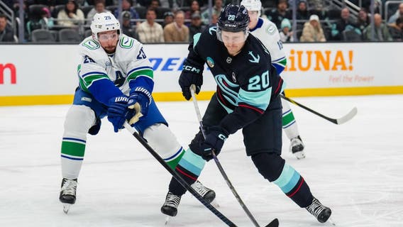 Eeli Tolvanen scores twice as Seattle Kraken beat Canucks 6-3