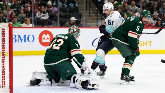 Filip Gustavsson makes 34 saves as Seattle Kraken shutout 4-0 by Wild