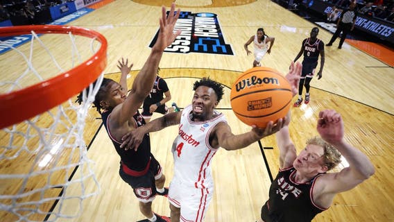 No. 1 seed Houston holds off Gonzaga comeback for 81-76 victory