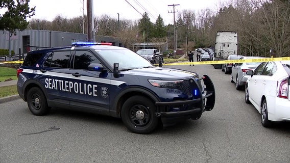 Officer shoots man wielding knife at West Seattle precinct, chief says