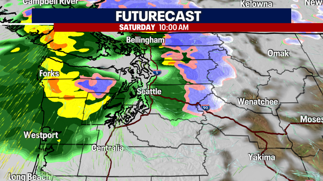 Seattle weather: Weekend rain returns to western Washington