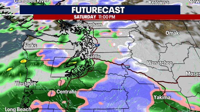 Seattle Weather: Late Season Winter Storm Brings More Mountain Snow