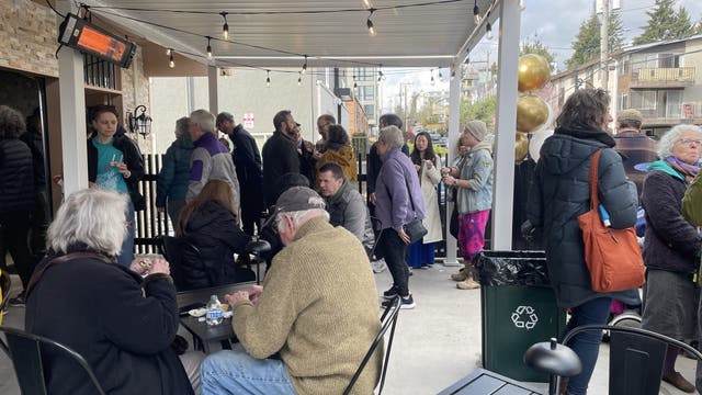 Seattle's Mr. Gyros reopens following 2016 gas explosion; hundreds celebrate