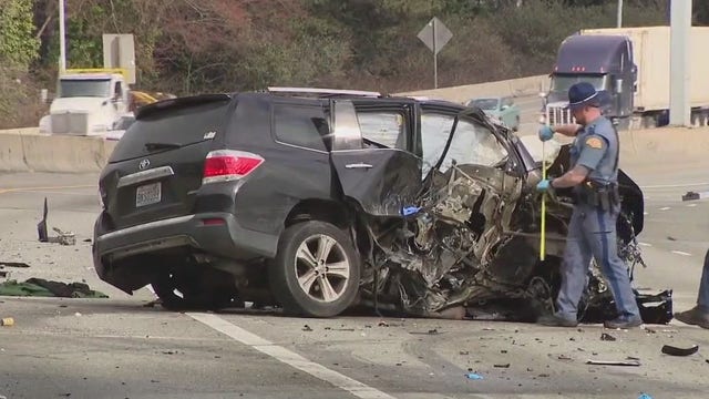 Man with 35 traffic infractions charged in deadly overpass crash in Tukwila, WA