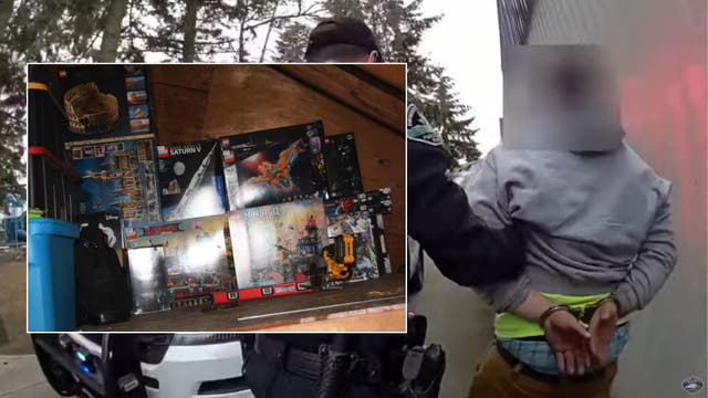 Pierce County, WA deputies arrest man in $10k LEGO theft