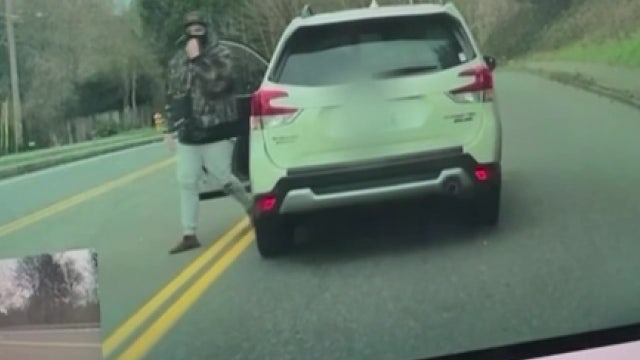 Caught on video: Driver cuts off, harasses Tesla owner in Lynnwood, WA