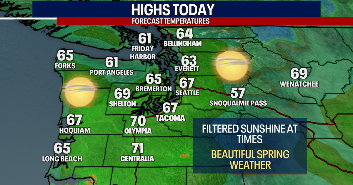 Seattle weather: Warm sunshine this week | FOX 13 Seattle