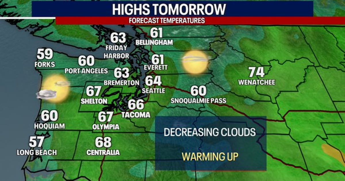 Sunshine and warmer week ahead in Seattle | FOX 13 Seattle