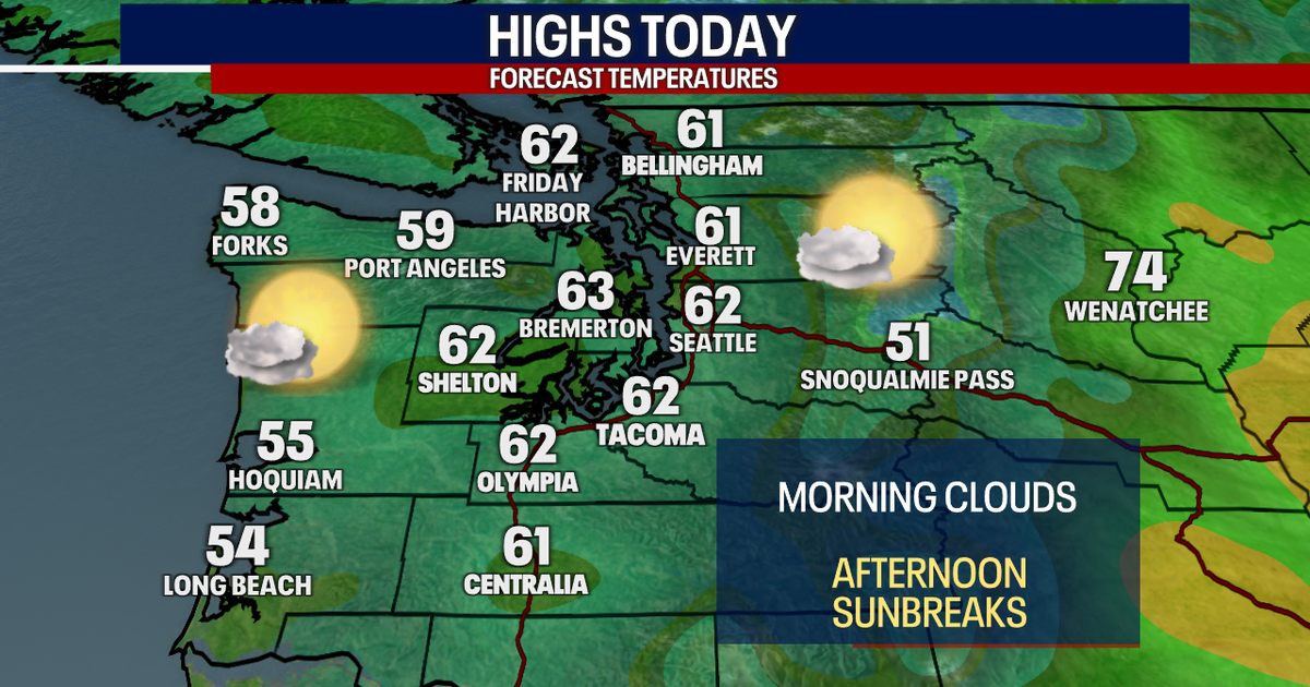 Damp weather returning to Seattle Monday | FOX 13 Seattle